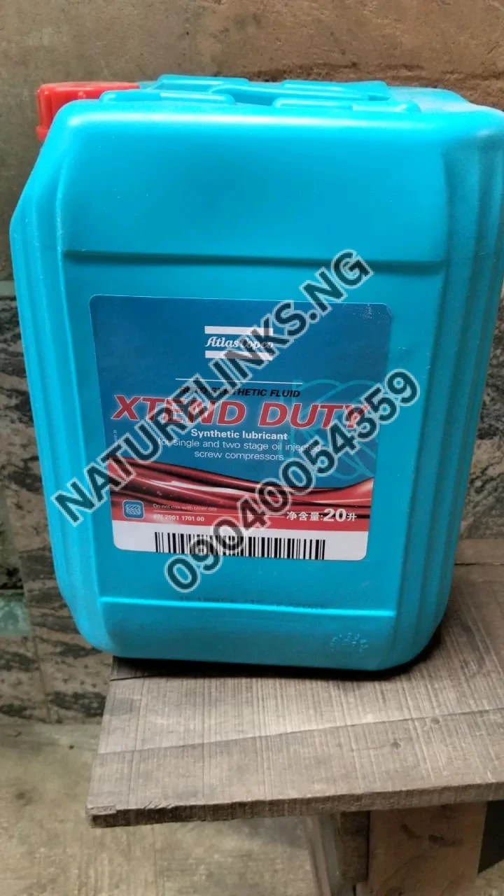 ATLAS COPCO ROTO SYNTHETIC FLUID XTEND DUTY SYNTHETIC LUBRICANT 2501 1701 00 Price in Nigeria ATLAS COPCO ROTO SYNTHETIC FLUID XTEND DUTY SYNTHETIC LUBRICANT 2501 1701 00 Price in Nigeria Nature Solar Global Limited