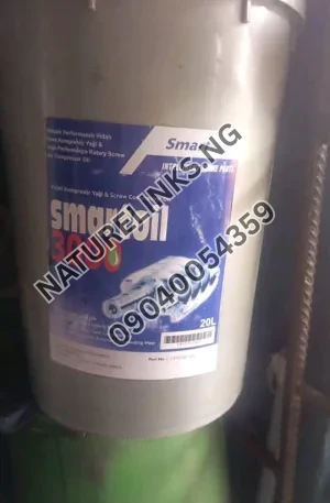Smartoil 3000 screw compressor oil Price in Nigeria Nature Solar Global Limited 🇳🇬