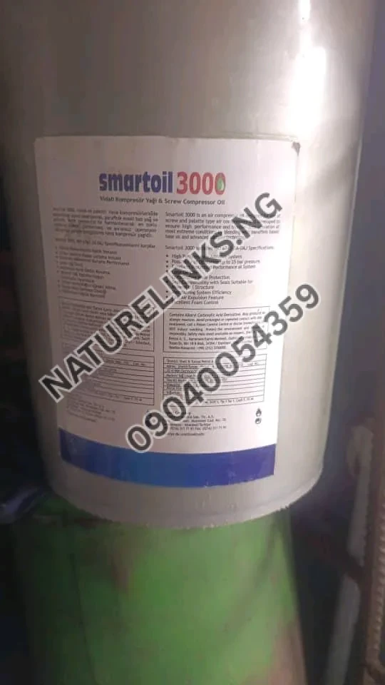 Smartoil 3000 Screw Compressor Oil Price in Nigeria Smartoil 3000 Screw Compressor Oil Price in Nigeria Nature Solar Global Limited