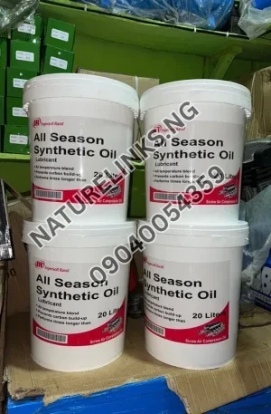Ingersoll Rand All Season Select Synthetic Oil Price in Nigeria Nature Solar Global Limited 🇳🇬
