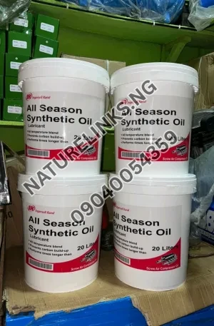 Ingersoll Rand all season synthetic oil Price in Nigeria Nature Solar Global Limited 🇳🇬