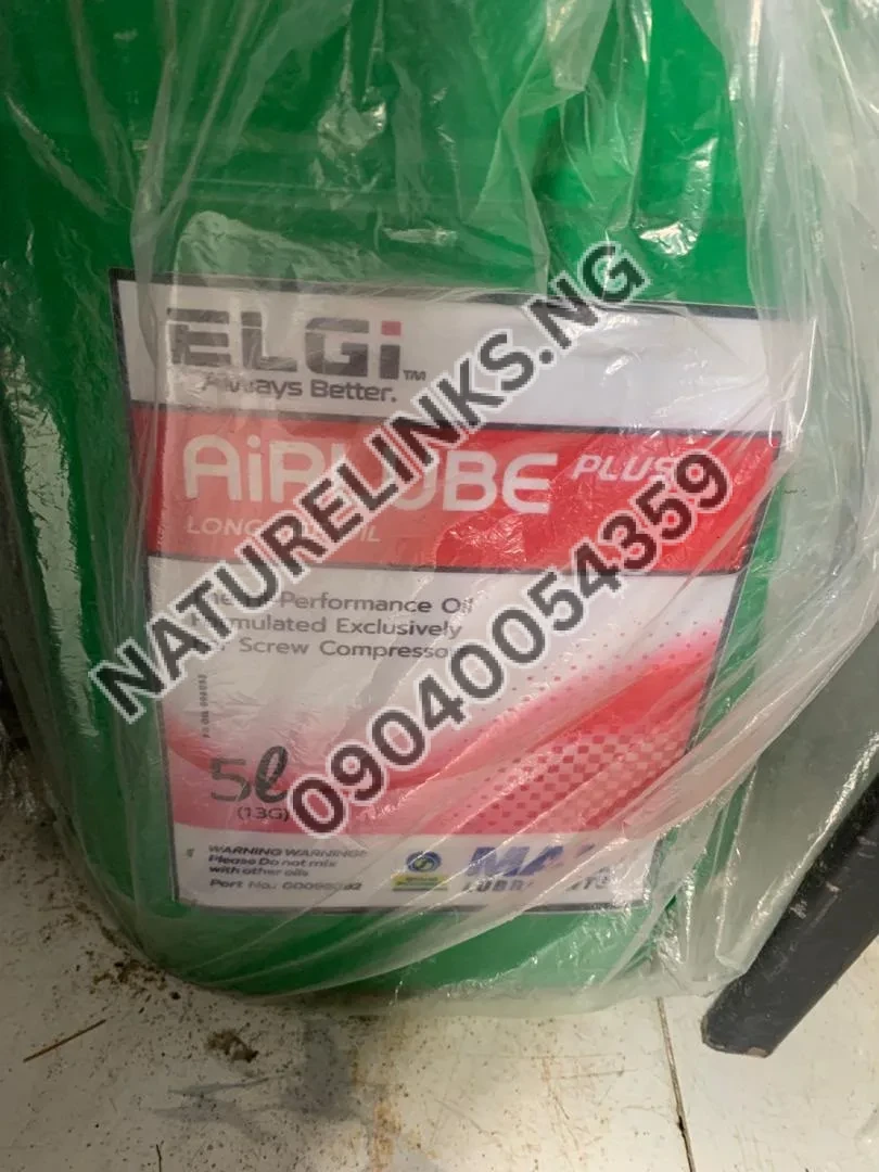 ELGi AIRLUBE PLUS SCREW COMPRESSOR OIL Price in Nigeria ELGi AIRLUBE PLUS SCREW COMPRESSOR OIL Price in Nigeria Nature Solar Global Limited π³π¬