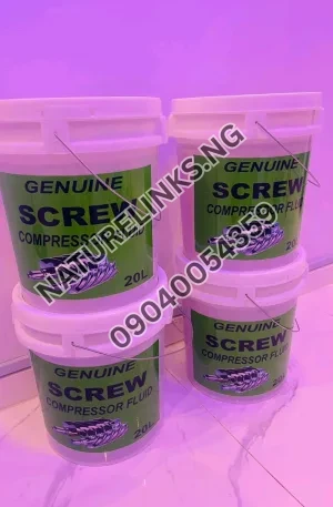Genuine Screw Compressor Fluid Price in Nigeria Nature Solar Global Limited 🇳🇬