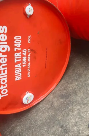 TotalEnergies RUBIA TIR 7400 15W-40 205L Price in Nigeria Nature Solar Global Limited 🇳🇬