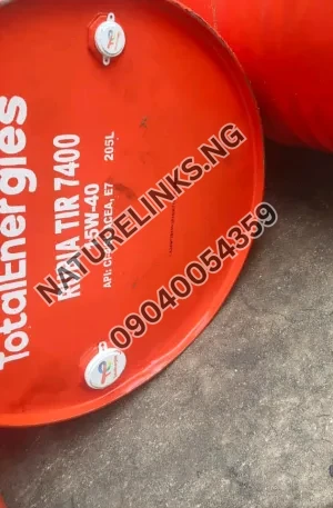 TotalEnergies RUBIA TIR 7400 15W-40 205L Price in Nigeria Nature Solar Global Limited 🇳🇬