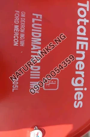 TotalEnergies FLUIDMATIC DIII MV GM DEXRON IIIG/IIH FORD MERCON 205L Price in Nigeria Nature Solar Global Limited 🇳🇬