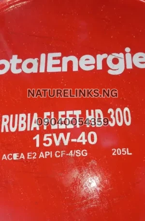 TotalEnergies RUBIA FLEET HD 300 15W-40 Price in Nigeria 2 TotalEnergies RUBIA FLEET HD 300 15W-40 Price in Nigeria Nature Solar Global Limited π³π¬ 2