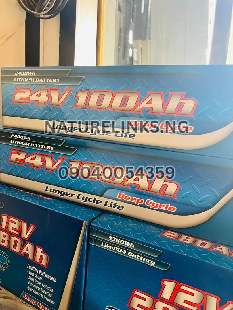 LGP 24v 100ah lithium battery Price in Nigeria LGP 24v 100ah lithium battery Price in Nigeria Nature Solar Global Limited π³π¬