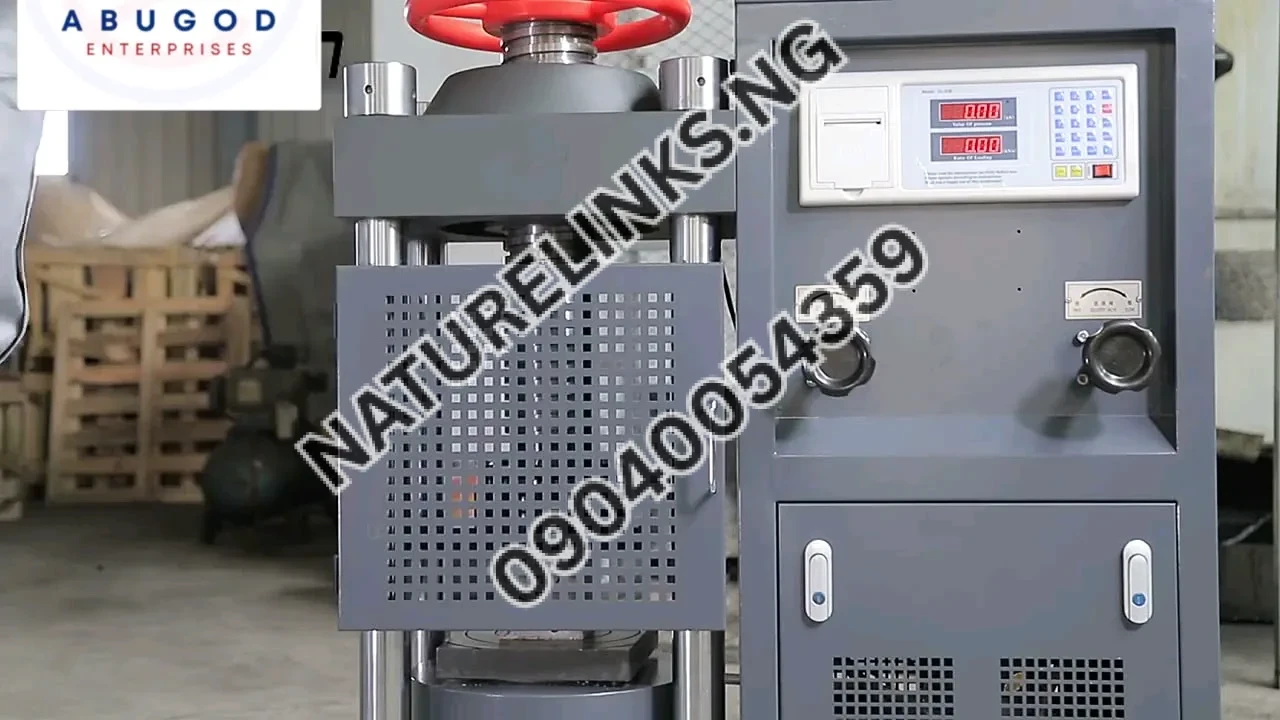 Compression Testing Machine (CTM) Price in Nigeria Compression Testing Machine (CTM) Price in Nigeria Nature Solar Global Limited π³π¬