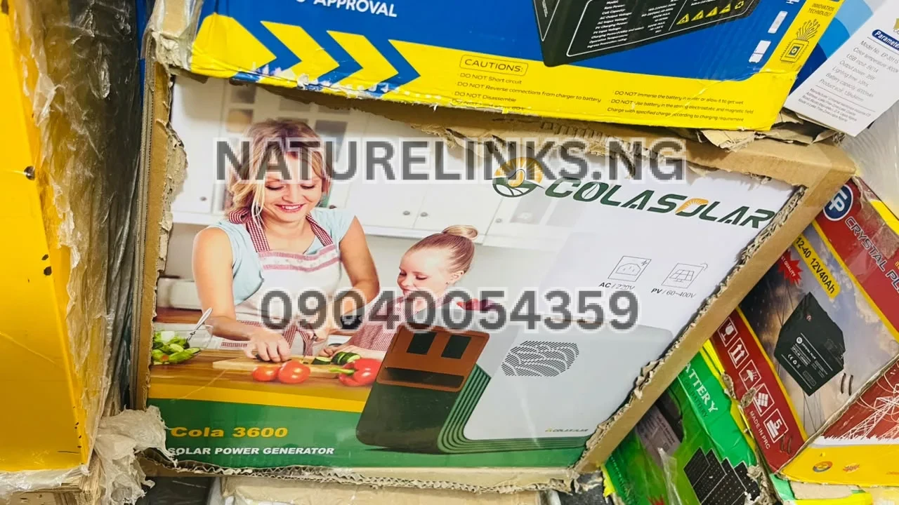 Cola3600 3.6Kwh Solar Generator Price in Nigeria 4 Cola3600 3.6Kwh Solar Generator Price in Nigeria Nature Solar Global Limited 4