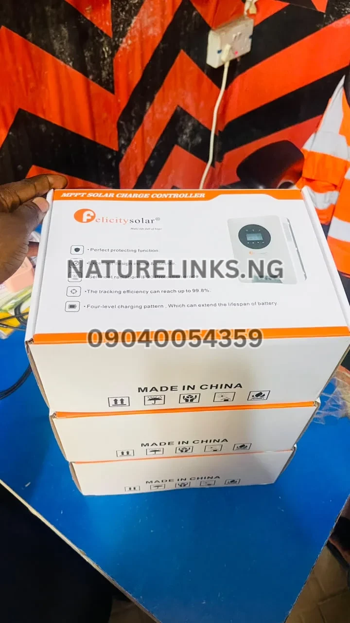 60Ah Felicity MPPT Charge Controller Price in Nigeria 60Ah Felicity MPPT Charge Controller Price in Nigeria Nature Solar Global Limited