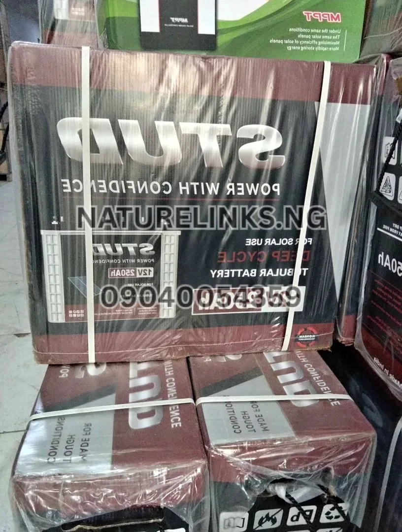 12V 250Ah Stud Tall Tubular Battery Price in Nigeria 12V 250Ah Stud Tall Tubular Battery Price in Nigeria Nature Solar Global Limited π³π¬