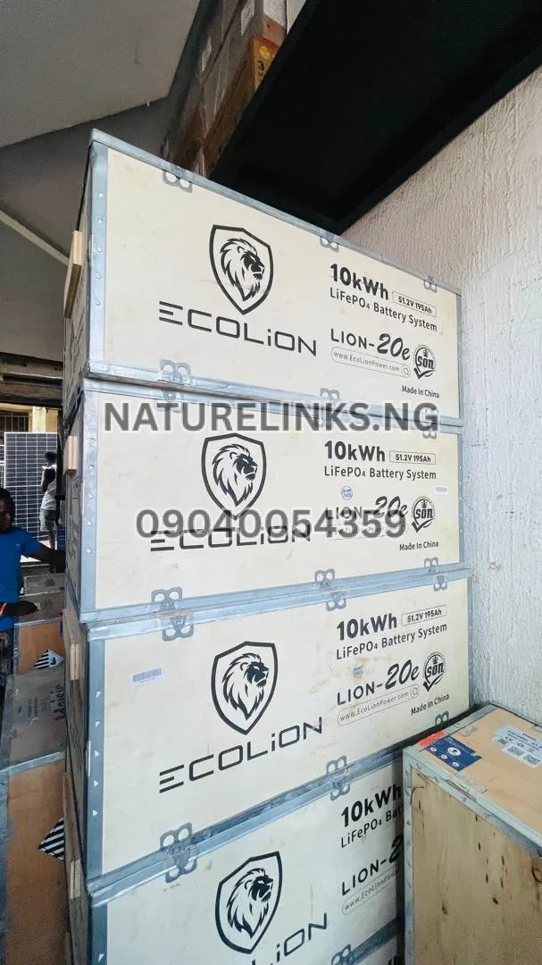 Ecolion 10Kwh Lithium Battery Price in Nigeria 3 Ecolion 10Kwh Lithium Battery Price in Nigeria Nature Solar Global Limited π³π¬ 3