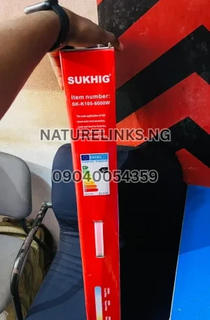 Sukhig SK-K105-6000W Solar Street Light Price in Nigeria Nature Solar Global Limited 🇳🇬