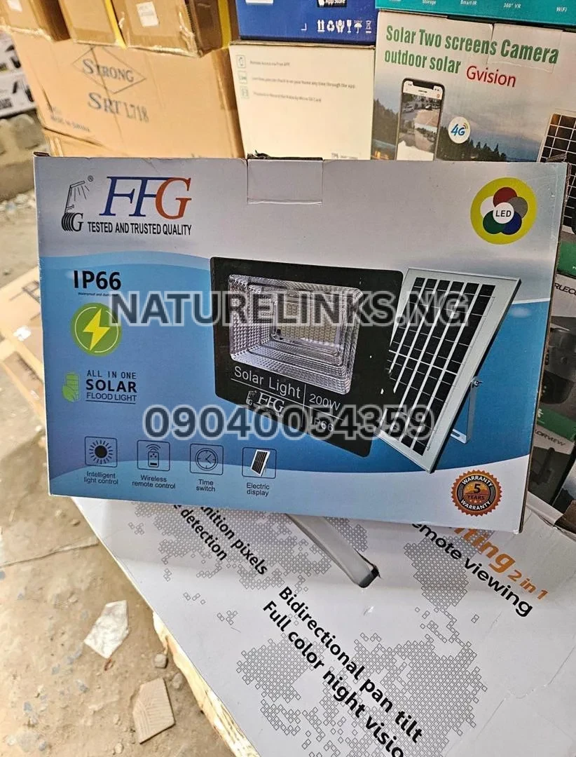 FFG 200W Solar Flood Light Price in Nigeria FFG 200W Solar Flood Light Price in Nigeria Nature Solar Global Limited
