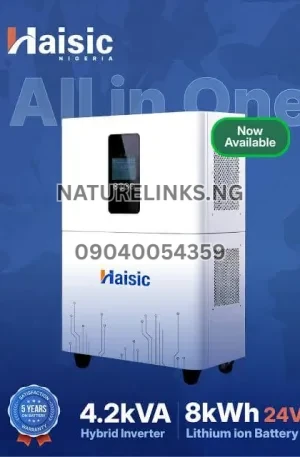 Haisic 8Kwh Solar Generator Price in Nigeria Nature Solar Global Limited 🇳🇬 2