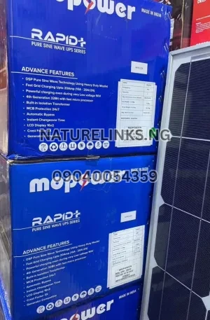 24V 2.5KVA Mopower Pure Sine Wave Inverter Price in Nigeria Nature Solar Global Limited 🇳🇬