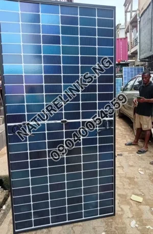 650W Jinko Solar Panel [Black Frame] Price in Nigeria Nature Solar Global Limited 🇳🇬 2