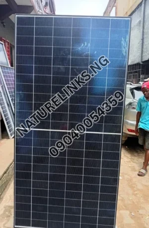650W Jinko Solar Panel [Black Frame] Price in Nigeria Nature Solar Global Limited 🇳🇬