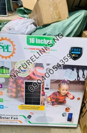 16β SPL Solar Standing Fan Price in Nigeria 2 16β SPL Solar Standing Fan Price in Nigeria Nature Solar Global Limited π³π¬ 2