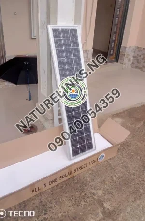 100W WakaTek Solar Street Light  Price in Nigeria Nature Solar Global Limited 🇳🇬