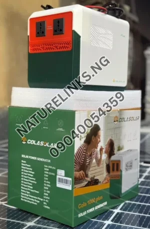 Cola 1000 Plus Solar Power Generator Price in Nigeria Nature Solar Global Limited 🇳🇬