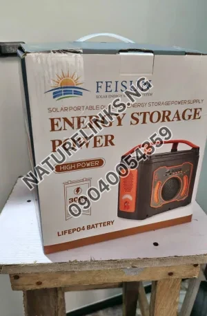 300W Feisun Energy Storage Solar Generator Price in Nigeria Nature Solar Global Limited 🇳🇬