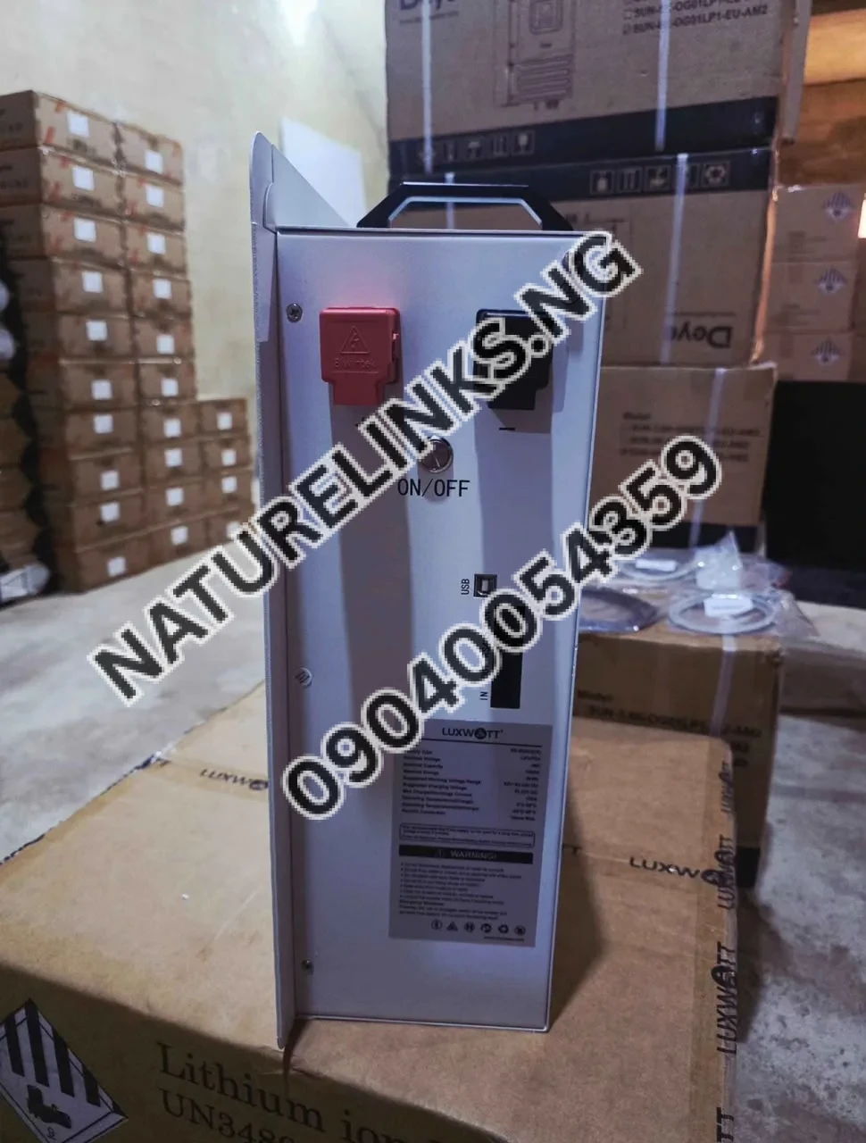 LuxWatt 5KWH Lithium Battery Price in Nigeria 4 LuxWatt 5KWH Lithium Battery Price in Nigeria Nature Solar Global Limited 4