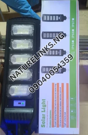 High Quality 500W Solar Street Light Price in Nigeria Nature Solar Global Limited