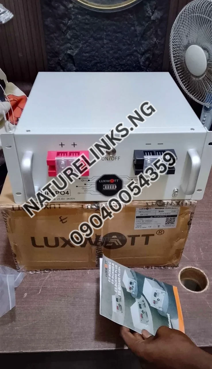 LUXWATT 10kWh 48V Lithium-Ion Battery for Solar Inverter Price in Nigeria 11 LUXWATT 10kWh 48V Lithium-Ion Battery for Solar Inverter Price in Nigeria Nature Solar Global Limited 11