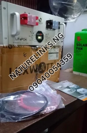 LUXWATT 10kWh 48V Lithium-Ion Battery for Solar Inverter Price in Nigeria Nature Solar Global Limited