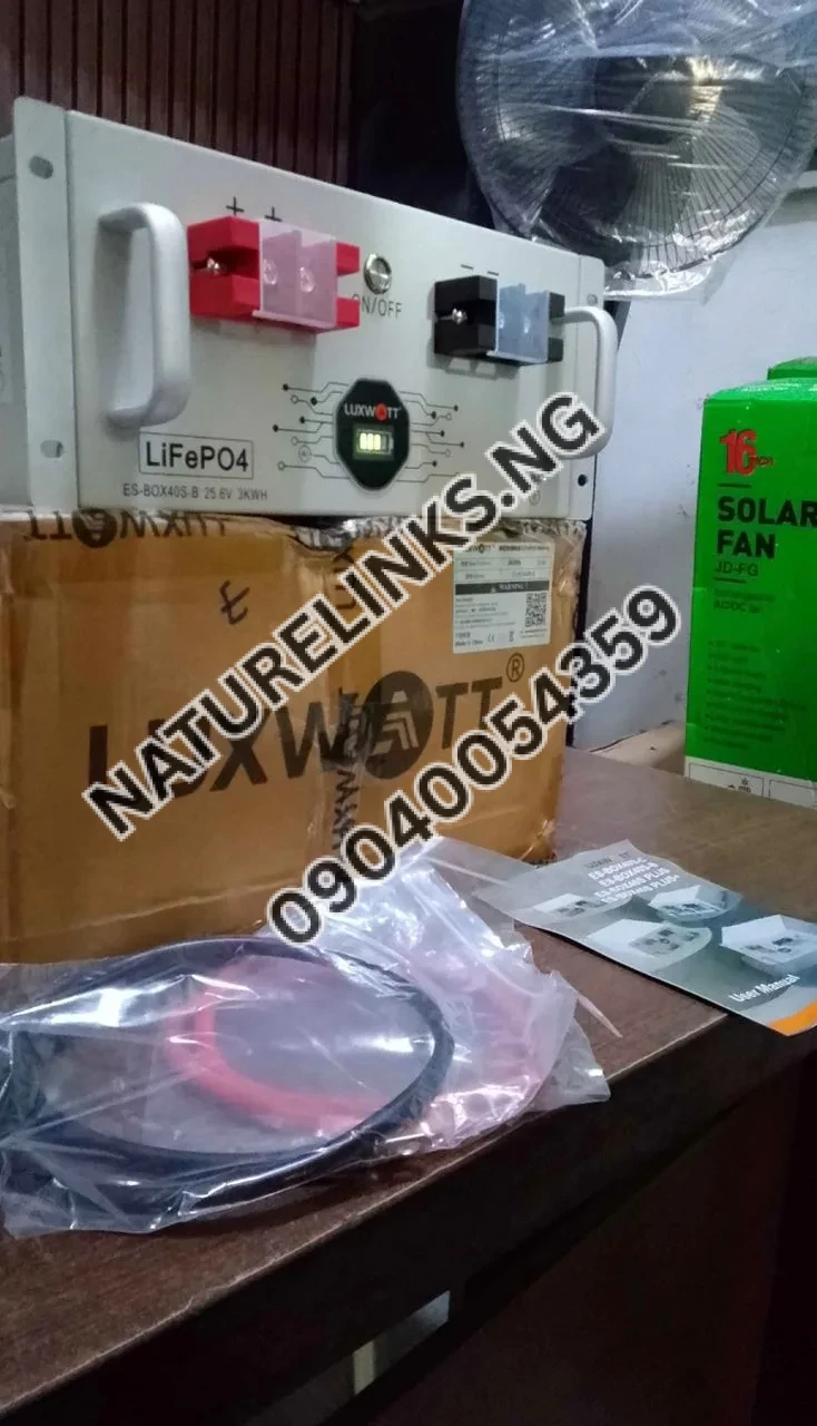 LUXWATT 10kWh 48V Lithium-Ion Battery for Solar Inverter Price in Nigeria LUXWATT 10kWh 48V Lithium-Ion Battery for Solar Inverter Price in Nigeria Nature Solar Global Limited