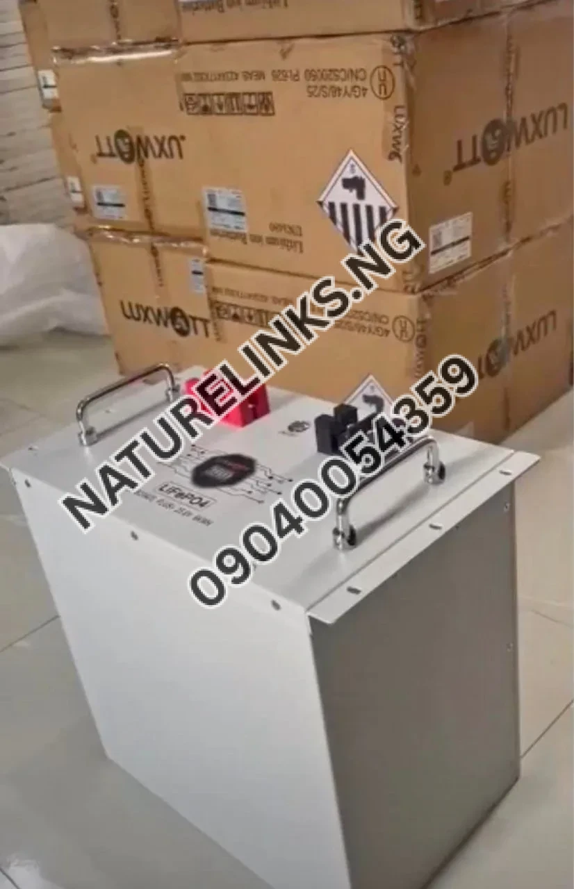 LUXWATT 25.6V Lithium Solar Battery for Residential and Commercial Use Price in Nigeria LUXWATT 25.6V Lithium Solar Battery for Residential and Commercial Use Price in Nigeria Nature Solar Global Limited