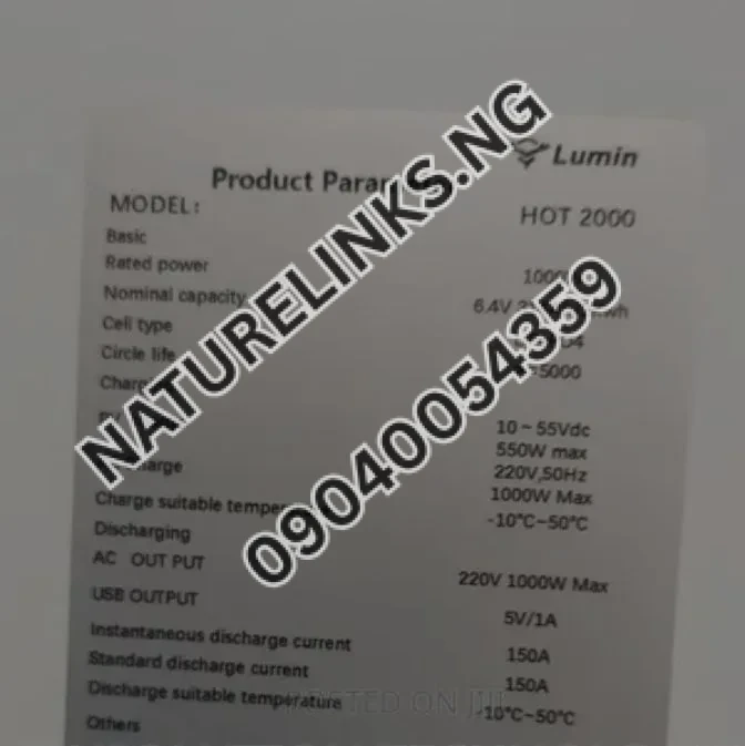 Lumin Hot 2000 2kwh + 1000W Solar Genretaor Price in Nigeria 3 Lumin Hot 2000 2kwh + 1000W Solar Genretaor Price in Nigeria Nature Solar Global Limited 3