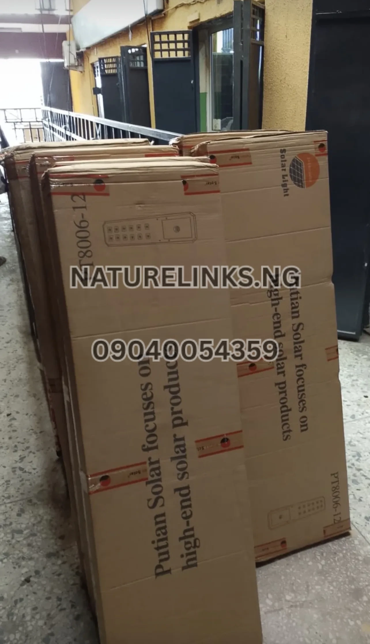 Putian Industrial Solar Street Light Price in Nigeria