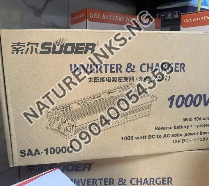 1000VA SOOER INVERTER & CHARGER Price in Nigeria 4 1000VA SOOER INVERTER & CHARGER Price in Nigeria Nature Solar Global Limited π³π¬ 4