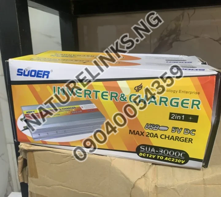 1000VA SOOER INVERTER & CHARGER Price in Nigeria 1000VA SOOER INVERTER & CHARGER Price in Nigeria Nature Solar Global Limited π³π¬