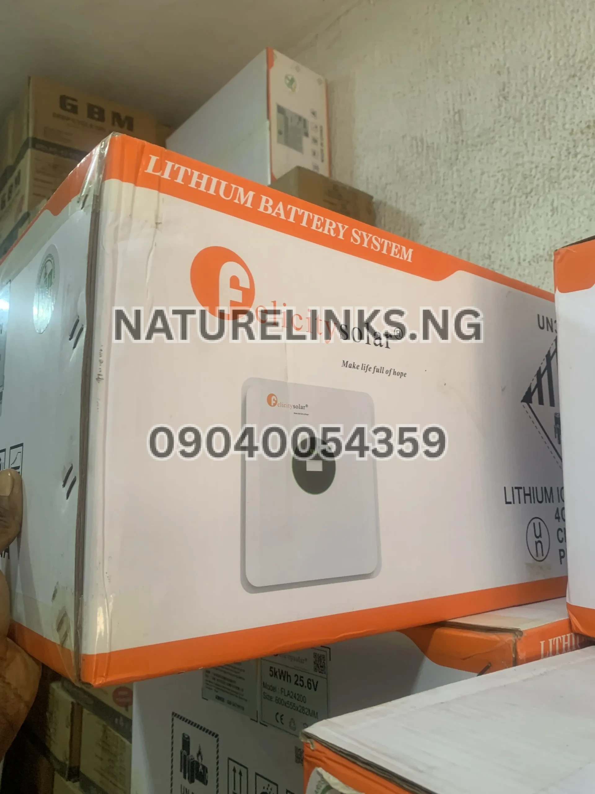 Felicity 5kWh 25.6V lithium ion FLA24200 Price in Nigeria 2 Felicity 5kWh 25.6V lithium ion FLA24200 Price in Nigeria Nature Solar Global Limited π³π¬ 2