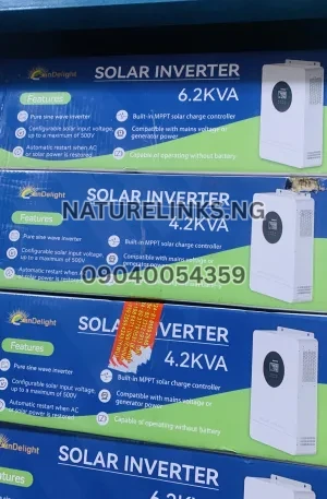 Sun delight 4.2KVA 24V SOLAR INVERTER 4.2KVA Price in Nigeria Nature Solar Global Limited 🇳🇬