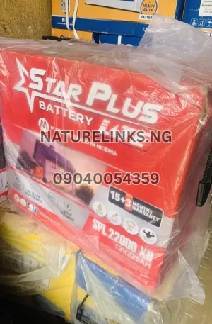 STAR PLUS 12V 220AH TALL TUBULAR BATTERY LITE Price in Nigeria Nature Solar Global Limited 🇳🇬