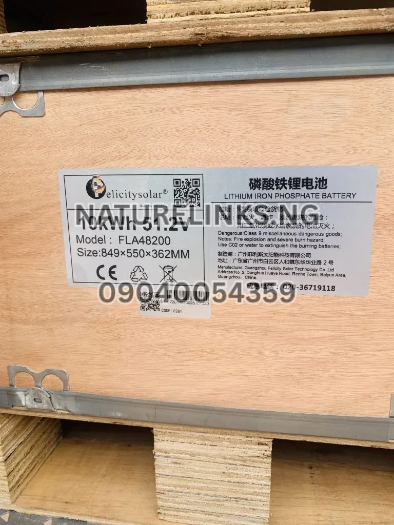 Felicity 10kWh 51.2V lithium ion battery FLA48200 Price in Nigeria Felicity 10kWh 51.2V lithium ion battery FLA48200 Price in Nigeria Nature Solar Global Limited