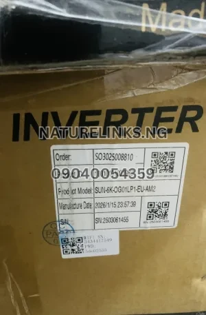 Deye 6kva 48v solar inverter TSUN-6K-OG01LP1-EU-AM2 Price in Nigeria 2 Deye 6kva 48v solar inverter TSUN-6K-OG01LP1-EU-AM2 Price in Nigeria Nature Solar Global Limited π³π¬ 2