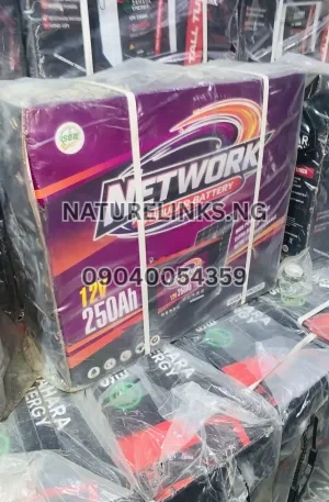NETWORK 12V 250AH TALL TUBULAR BATTERY Price in Nigeria Nature Solar Global Limited 🇳🇬