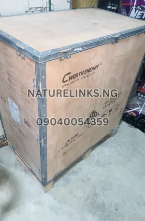 WORTH ENERGY 400Ah 20kWh Lithium ion battery CE-L.BF-48400C Price in Nigeria Nature Solar Global Limited 🇳🇬
