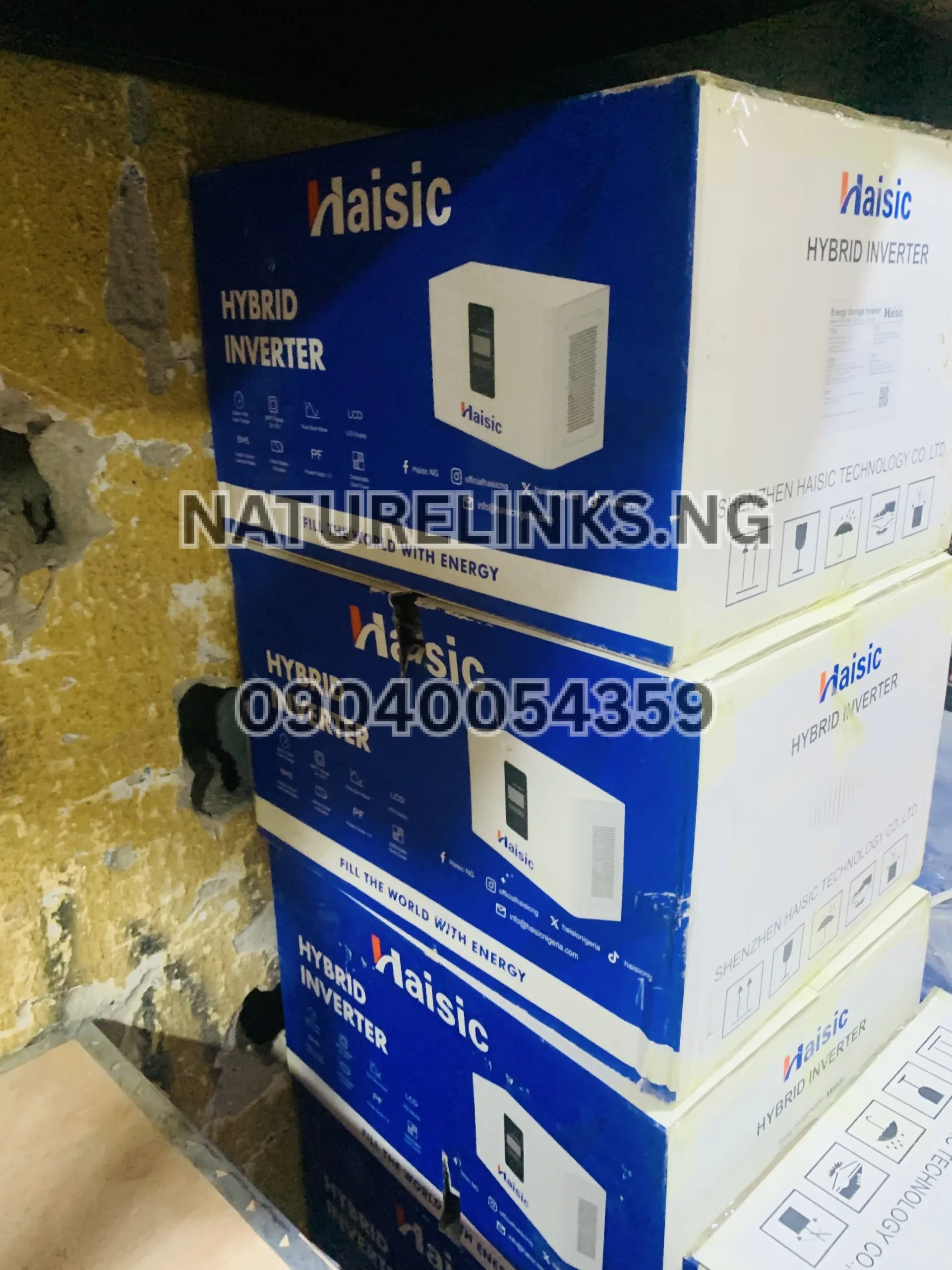 Haisic HS-TQS1.5KW 4019.2Wh 12.8V Energy Storage Inverter Price in Nigeria Haisic HS-TQS1.5KW 4019.2Wh 12.8V Energy Storage Inverter Price in Nigeria Nature Solar Global Limited
