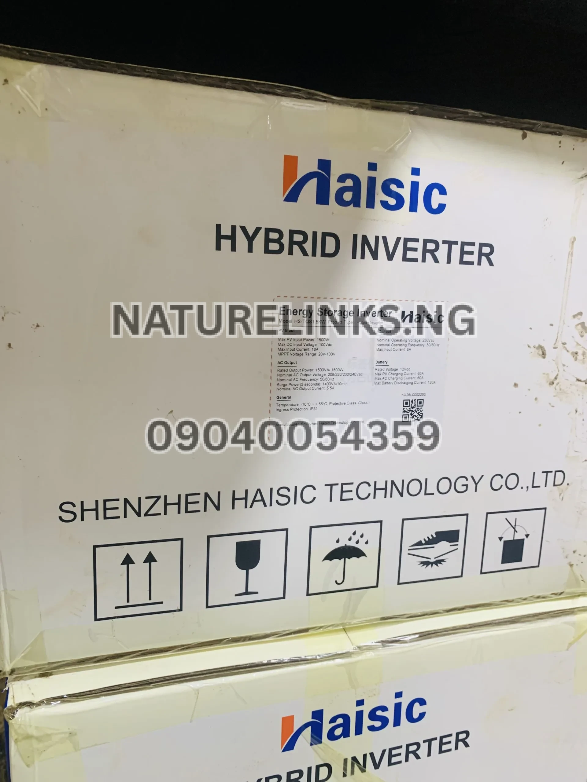 Haisic HS-TQS1.5KW 4019.2Wh 12.8V Energy Storage Inverter Price in Nigeria 4 Haisic HS-TQS1.5KW 4019.2Wh 12.8V Energy Storage Inverter Price in Nigeria Nature Solar Global Limited 4