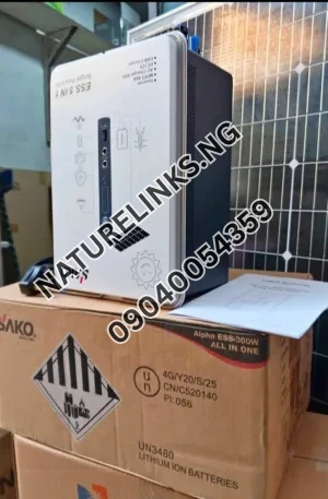 Sako Solar Generator 300Watts All In 1 Price in Nigeria Nature Solar Global Limited 🇳🇬