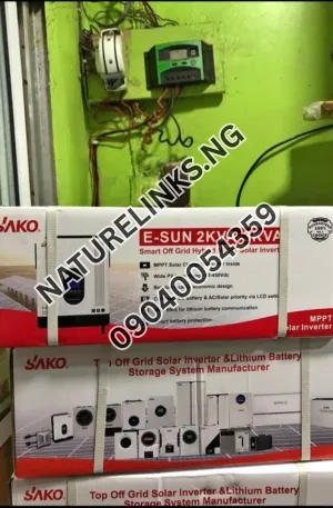 SAKO HYBRID SOLAR INVERTER Price in Nigeria Nature Solar Global Limited 🇳🇬