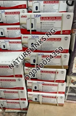 Sako inverter 3kva 24v hybrid Price in Nigeria Nature Solar Global Limited 🇳🇬