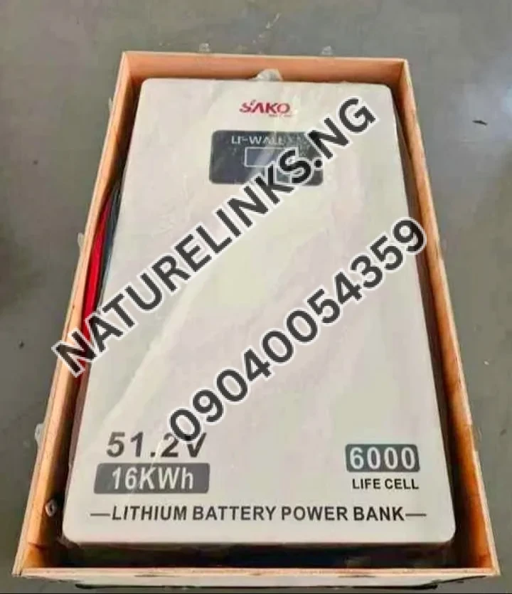 16kwh51.2V SAKO solar lithium iron battery Price in Nigeria 16kwh51.2V SAKO solar lithium iron battery Price in Nigeria Nature Solar Global Limited π³π¬